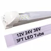 3ft 90 cm 36 inch 12V LED-buizen Stripverlichting Bar Interieur DC/AC 9-36V V-vormige geïntegreerde T8 LED-winkel Lichte armatuur LED-koeler Deurverlichting Fluorescent Crestech168