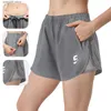 Yoga outfit Women Summer Gym Shorts Fitness Running Biker Workout Yoga Short Gym Sport Quick Dry Spandex Athletic Pants With Pocket Women T230421