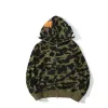 Sweat à capuche pour hommes Full Zip Up Shark Sweats à capuche pour femme Veste de camouflage noire Sweat à capuche bleu Sweat à capuche Homme Femme Pull à manches longues Tech Fleece Cardigan