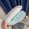 Cleaning Cloths 5Pcs Round Mop Head Cloth Home Accessories Useful Tool Replacement Pads Kitchen Towel and Household Good Rotating Grey 230421