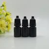 5G 10G Empty Eye Dropper Bottles 5ml 10ML Plastic Squeezable Dropper Bottles Eye Liquid Dropper Dropping Bottles Black Ohfjq