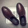 Dress Shoes Fashion Men Wedding Footwear 2023 Brand Men's Business Italian Style Oxfords