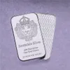 Autres arts et métiers - Scottsdale Silver 999 Fine Silver One Troy Once 1 Bars Bullion In God We Trust Coin avec vitrine