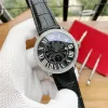 Nowe cyfry rzymskie męskie set z Diamonds Watches Ceramic Bezel Classic 41 mm Luksusowy zbiornik Automatyczny ruch mechaniczny Projektant zegarek zegarek zegarek