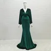 Maternity Dresses Winter Velvet Boho Maternity Long Dress For Po Shoot Bohemian Maternity Velvet Pography Body-con Dress V-neck 231120