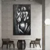 3D sexy naakt olieverfschilderij damesbackside portret abstract make love handmade op canvas home decor foto niet ingelijst dropshipping