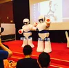 profesjonalny robot kreskówkowy akcja figura kostium kostium Mascot garnitury Dorosły Fursuit Cartoon Dress Carnival