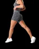 Yoga Outfit Nvgtn Wild Thing Zebra Nahtlose Shorts Spandex Shorts Damen Fitness Elastische Atmungsaktive Hüfthebende Freizeit Sport Laufshorts T230422