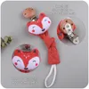 Pacifier Holders Clips# Babyproducten Beech Clip Lion Animal Cotton Linen Ribbon Rope Unieke elegante ontwerpketen 230421