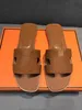 Kvinnor tofflor läder sandaler sommar platt flip flopp glider strand sandal tofflare krokodil hudfest bröllop designer