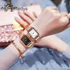 Designer Quartz Watches Quartz Watch Women's Exquisite Student Thin Strap Fashion Waterproof Square High Grade