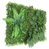 Decorative Flowers Simulated Green Wall Plants Artificial Leaves Hedge Panel Outdoor Decoration Peanut Fake Panels Plastic For Indoor