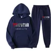 Trap Star 2D Print Mens Set Tracksuit Fashion Hoodies Trouser 2st Sportswear Track Suit Joggers Male 72ze