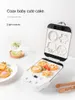 Outils de cuisson Milu Petit Sandwich Maker Maison Multifonctionnel Petit Déjeuner Léger Alimentaire Gaufre Grille-pain Toast