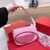 Tasarımcı Die Bag Crossbody Çanta Kadınlar İçin Lüks Akşam Çanta Pembe Omuz Çantası Deri Yarım Yuvarlak Koltuk Alt Kaplama Moda Kadın Çanta Alışveriş Çantası 230718