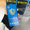 واقي الشاشة لـ iPhone 15 Pro Max 14 Plus 13 Mini 12 11 XS XR X 8 7 SE 99H Matte Glass OG ESD AG Full Cover Cover Guard Coverage Shield