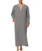 Etnische Kleding Lange Mouw Abaya Man Mode Moslim Sets Islamitische Pakistan Jubba Thobe Voor Mannen Tuniek Arabische Kaftan Gewaad Saudi