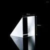 50x50x50mm Optical Glass Triangular Lsosceles K9 Prism With Reflecting Film