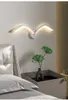 Wandleuchten Möwe Lampe Nordic Kinder LED Moderne Wohnzimmer Sofa Hintergrundleuchte Kreative Schlafzimmer Nachttisch