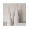 梱包ボトル卸売2000 PCS 10mlボトルホワイト空のプラスチック鼻スプレーアトマイザードロップデリバリーオフィススクールビジネス業界DH1OM
