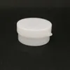 10ml Beyaz Plastik Kozmetik Kozalağı Kavanoz 34x17mm 10 gram boyutu Krem Boş Şişe Maske Konteynerleri Kavanozlar Küçük Pot Frxho