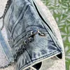 DENIM CANVAS COTHER COTTER BAS CROSSBODY WOMEN