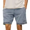 Мужские шорты с эластичной резинкой на талии и карманами для тренировок в тренажерном зале с винтажным принтом, летние до колена для фитнеса