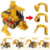 Tools Workshop Kids Engineering Vehicle Electric Drill Tool Toys Match Children Educational Assembled Sets For Boys Nut Building Gift 231121