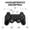 Gamecontroller Joysticks Videospielkonsole 24G Dual Wireless Handheld Stick 4K 14000 64GB Vintage Weihnachtsgeschenk PS1GBA Boy M8 Pro 231120