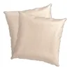 Подушка на подушках 2Pieces льняная ткань подушки бросайте наволочку для кузова для дивана домашний декор автомобиль