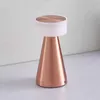 S Claeted Retro Bar Table LED DESKTOP NATT LIGHT USB RECHARGEABLE Touch Sensor Wireless Bedside Lamp för restaurangkaffe AA230421