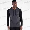 Felpe con cappuccio da uomo Felpe Bodybuilding Felpa con cappuccio muscolare Uomo Abbigliamento sportivo Giacca da allenamento Palestra Fitness Allenamento Pullover Tuta sportiva Running Felpa con cappuccio da uomo T231121