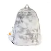 Schule Taschen Frau Casual Rucksack Für Mädchen Große Kapazität Nylon Druck Rucksäcke Zipper Reise Buch Rucksack Kawaii Mochila