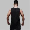 Herren Tanktops Herren Casual Fashion Top Gym Fitness Workout Baumwolle Ärmelloses Shirt Sommerkleidung Herren Extend Long Singlet Hip Hop Weste 230421