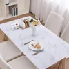 Table Cloth 2023 Marble Pvc Mat 1.7mm Thick Cover Protector Waterproof Tablecloths Oilproof Kitchen Protective Pad