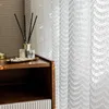 Curtain Curtains For Living Dining Room Modern Minimalist Wavy Warp Knitting Simple Window Decor