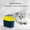 Katzenwasserbrunnen, 2L automatischer Haustierbrunnen Hundewasserspender, extrem leise Pumpe für Katzen, Hunde, mehrere Haustiere