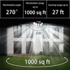 Zonnewandverlichting 300 LED Outdoor IP65 Waterdichte bewegingssensor Street Licht 360 ° Verstelbare 5 koppen Wijd hoek Beveiligingslamp voor Patio Yard Garden