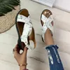 Sandaler Summer Plus Size Beach Shoes For Women 2023 Roman Open Toe Low Heel Women's Wedge Fashion Casual Ladies Sandalias