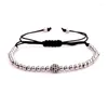 Strand Fashion Men Bransoletka 4 mm stal nierdzewna koraliki stalowe