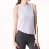 AL0LULU Canottiera sportiva da yoga T-shirt da donna con canotta da yoga