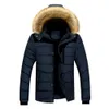 Casaco De Inverno Masculino Para Baixo Parkas