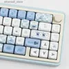 Teclados 144 teclas Alice Rabbit MOA Perfil Key Cap MAC Square Sublimação Térmica Teclado Mecânico Keycaps Acessórios de Teclado Q231121