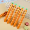 Pcs/lot Creative Carrot 6 Colors Ballpoint Pen Cute 0.7MM Ball Pens Material Office School Writing Supplies