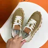 Dress Shoes Casual Leather Sneakers Women Mixed Color Lace Up Platform Shoes Autumn Fashion Female Sport Shoes Ladies Trainers J231121