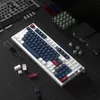 Keyboards FLESPORTS FL980 V2 Mechanical Keyboard 97-Key Wireless 2.4G Bluetooth Three-Mode Fullkey Switchable Axis Game Office Equipment Q231121