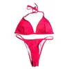 Costumi da bagno bikini di design di lusso Costumi da bagno estivi da donna Set da bagno in spiaggia Bikini a due pezzi