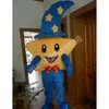 Newest Star Mascot Costume Carnival Unisex Outfit Christmas Birthday Party Outdoor Festival Dress Up Promotional Props For Women Men