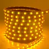 Bandes Bande lumineuse 220V ruban LED Flexible SMD 60 ruban étanche avec prise de commutateur ue pour la décoration de la maison blanc/bleu LED StripsLED