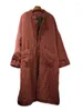 Trenchs de femmes manteaux femmes hiver rembourré long manteau parkas dames vintage topcoat femme 2024 col montant